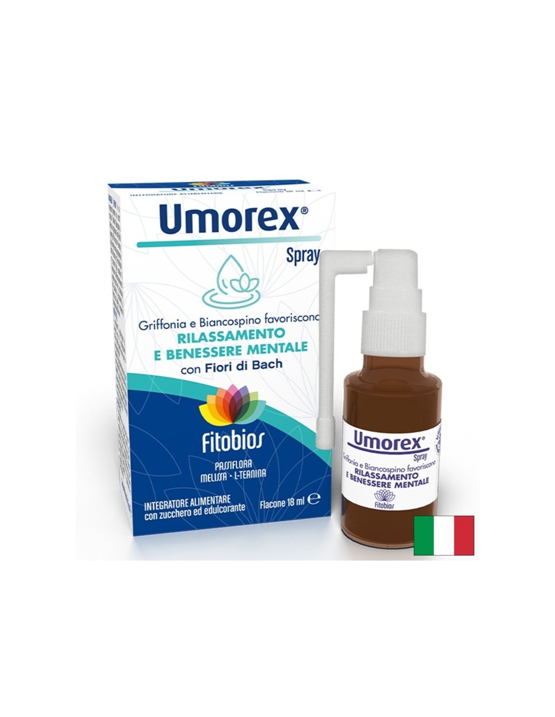 Umorex – Емоционален баланс и вътрешен комфорт, 18 ml орален спрей