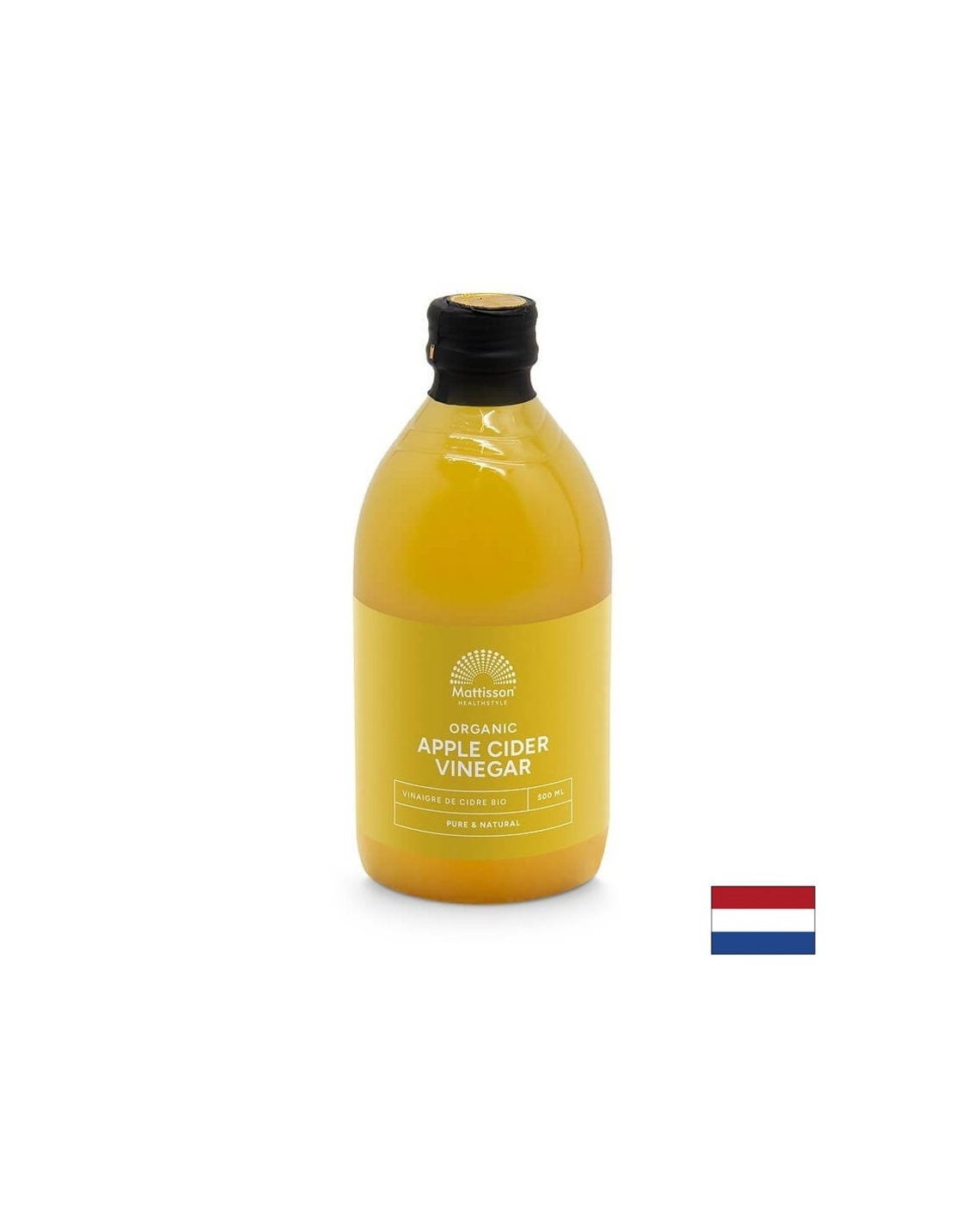 Ябълков оцет organic, 500 ml Mattisson Healthstyle