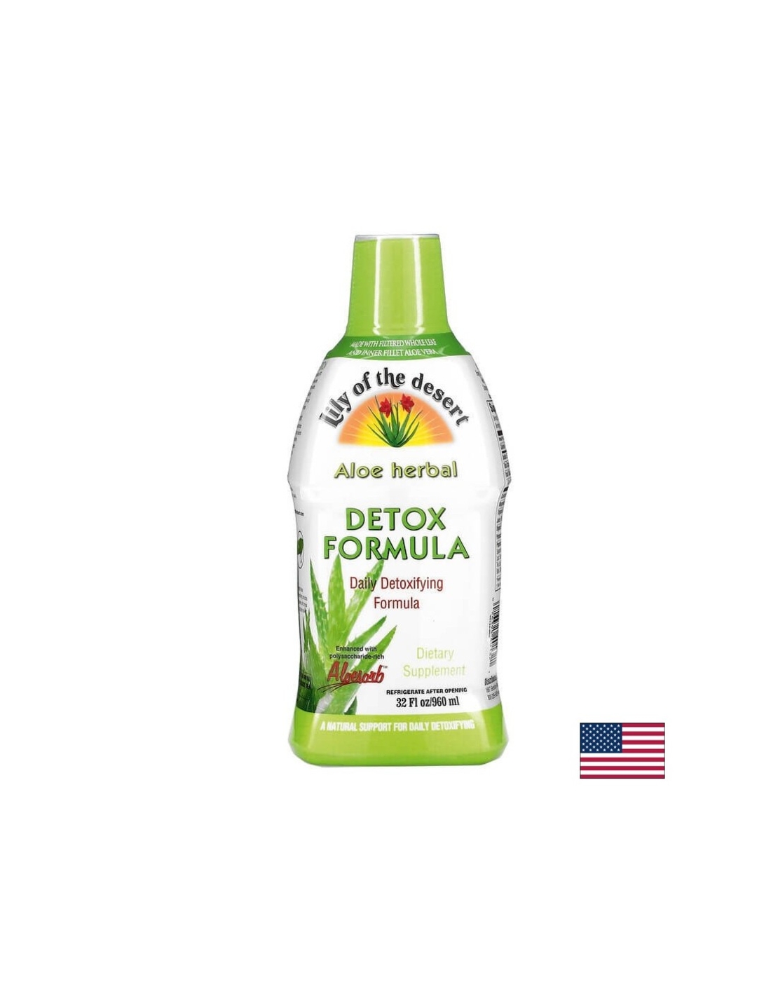 Алое детоксикираща формула - Aloe Herbal Detox Formula, 960 ml