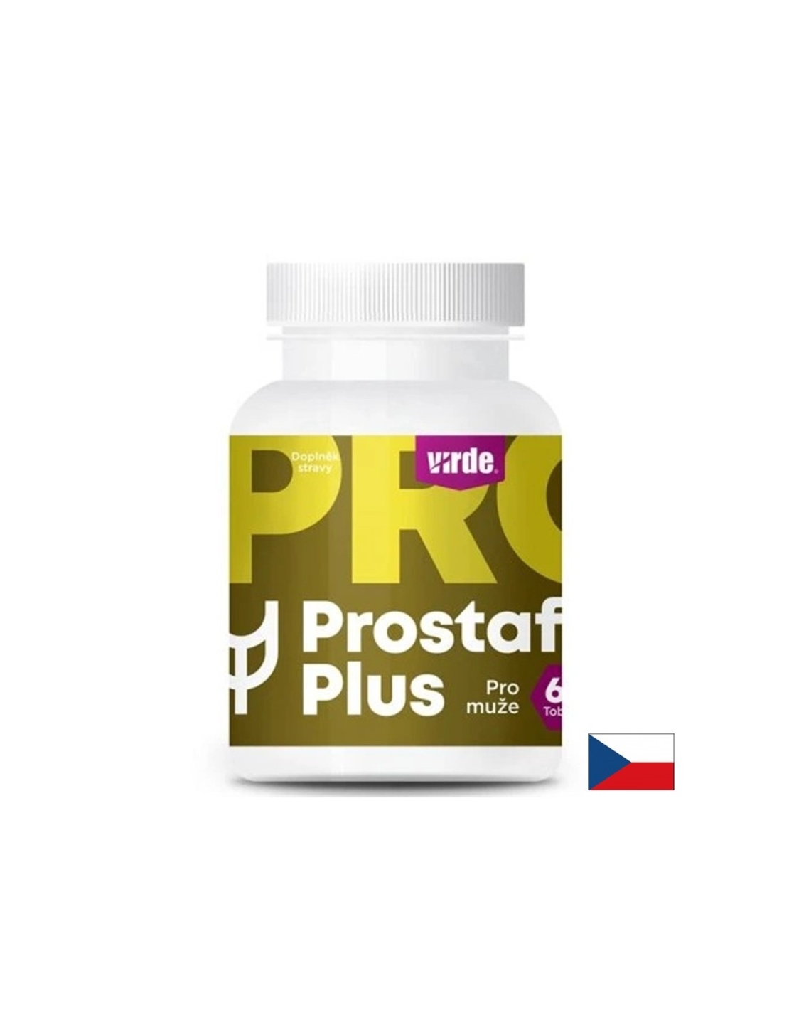 Prostafit Plus (сао палмето, муира пуама, женшен, гинко) – Здрава простата, 60 таблетки