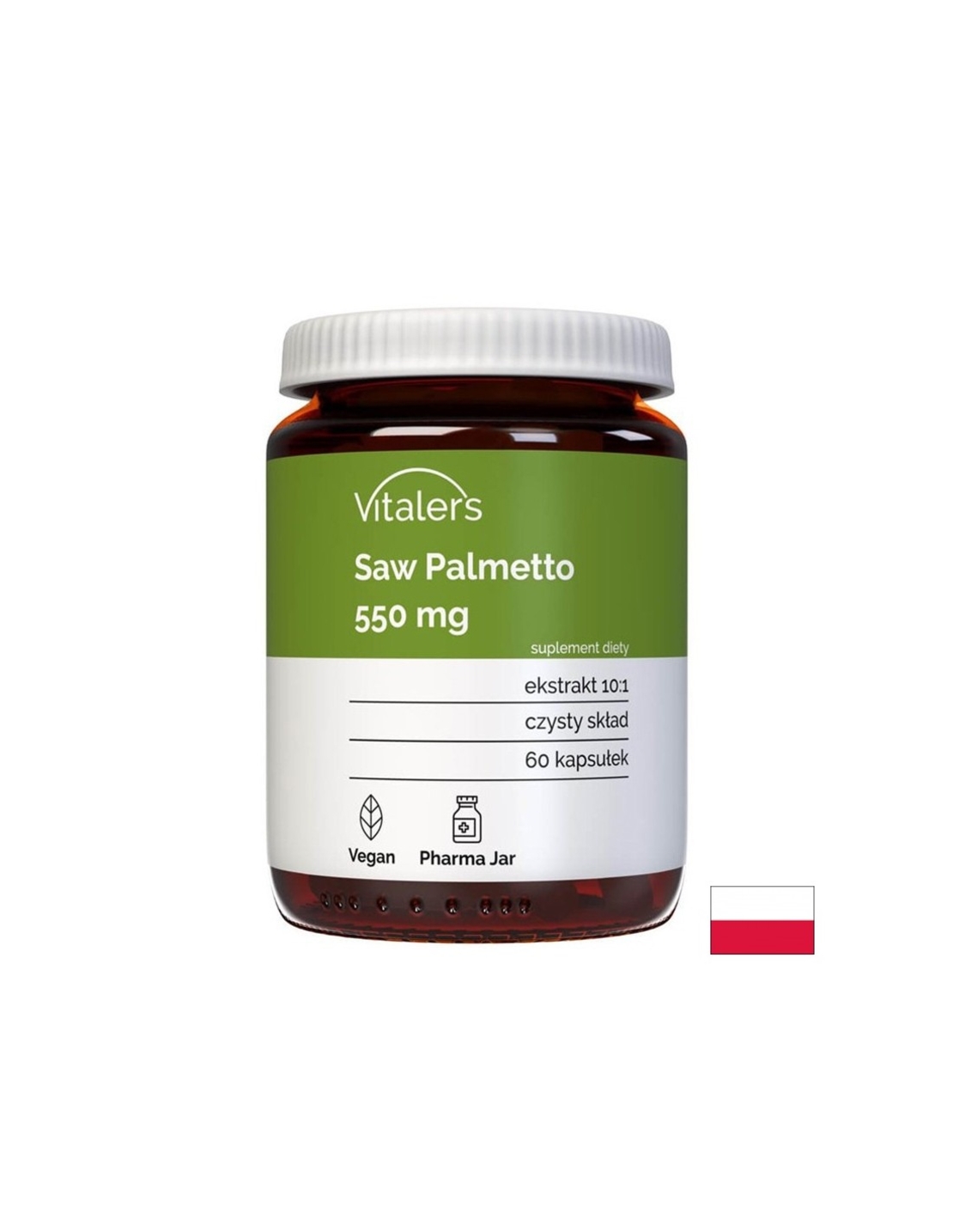 Простата и уринарен тракт - Сао Палмето, 550 mg x 60 капсули