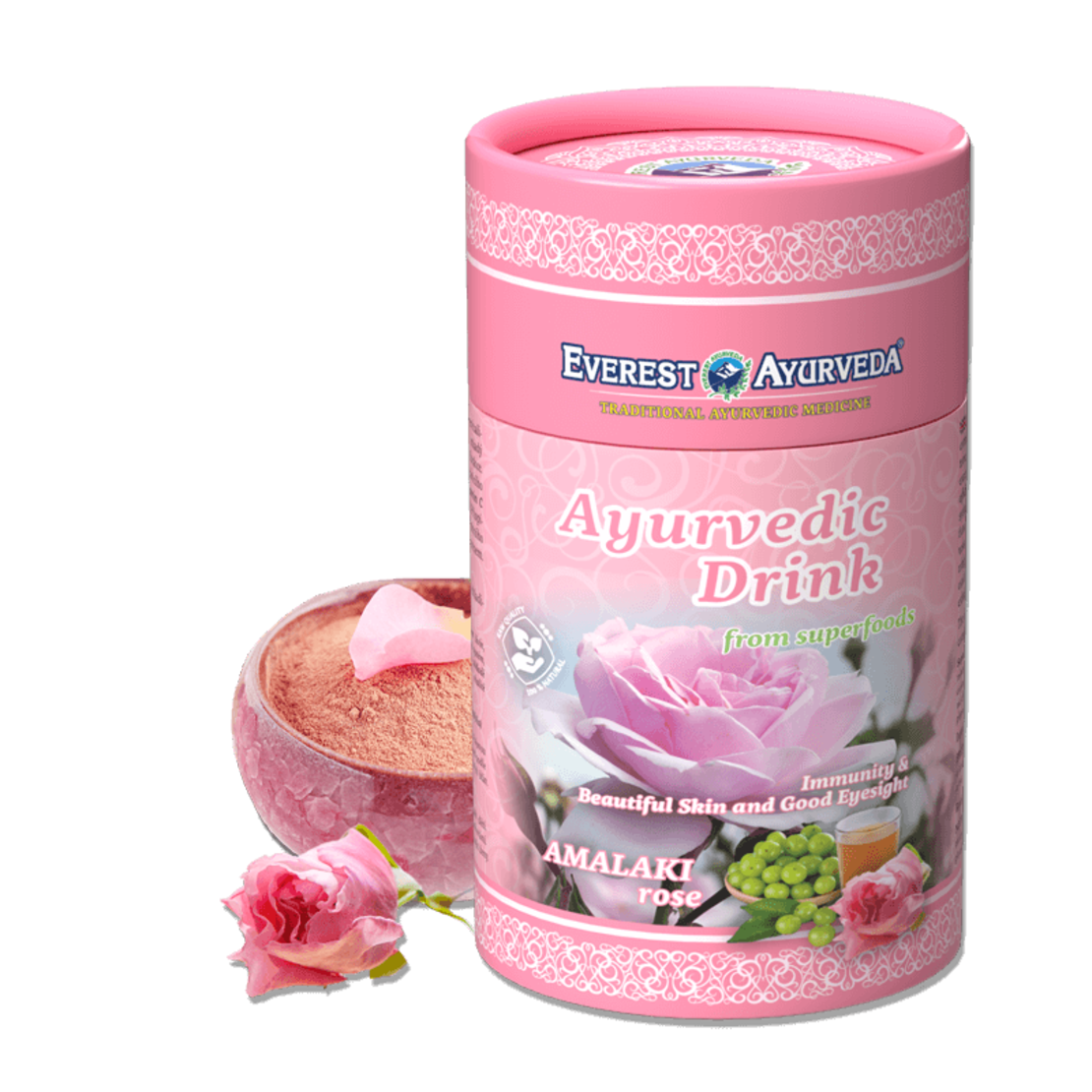 АМАЛАКИ - напитка Столистна роза- Имунитет и красива кожа
