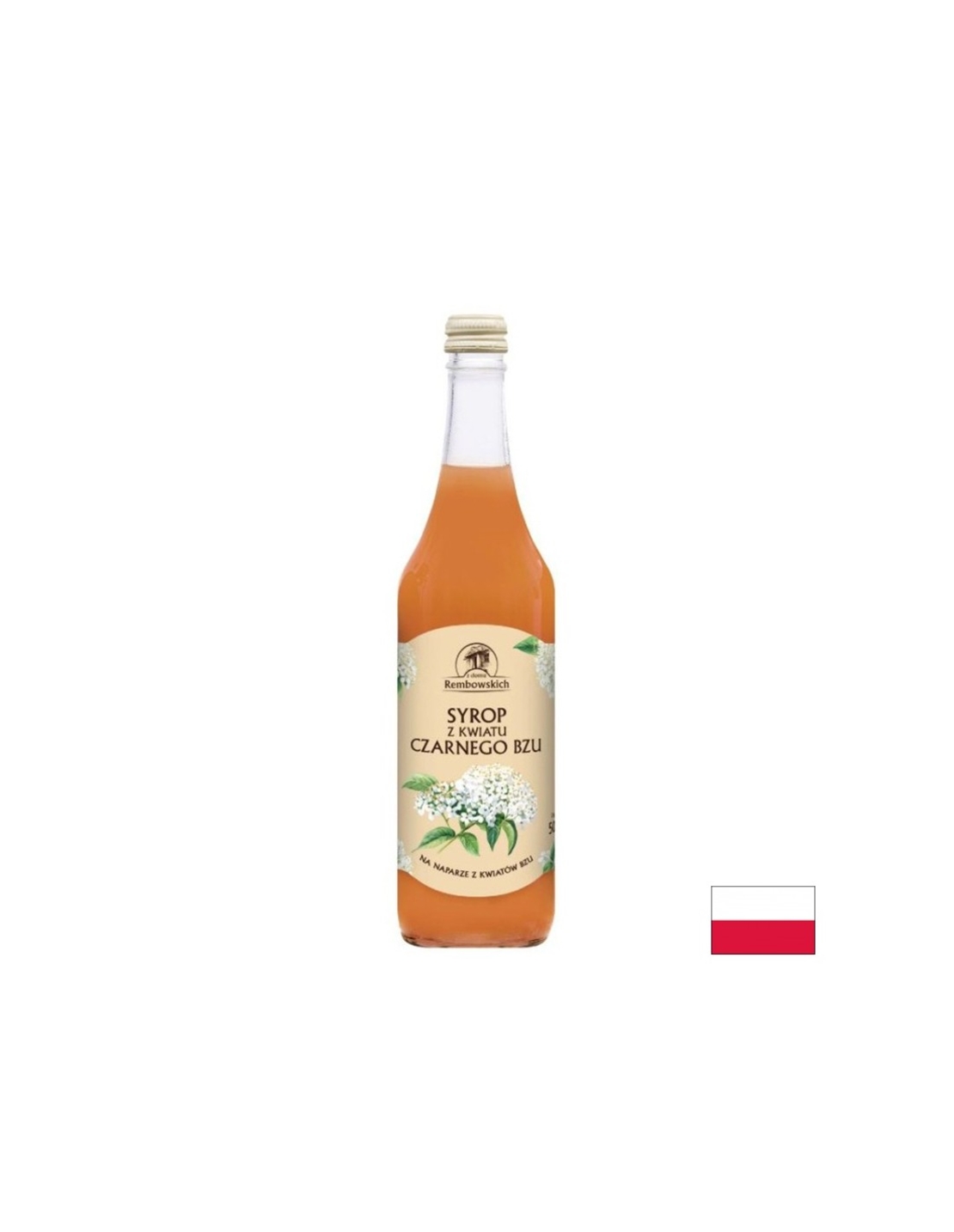Сироп от цвят на черен бъз – Имунитет и подкрепа при настинка, 500 ml