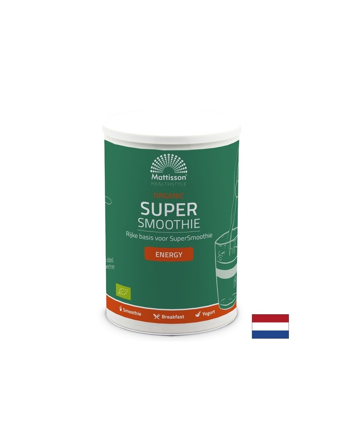 Био Енерджи Супер смути микс, 500 g прах Mattisson Healthstyle