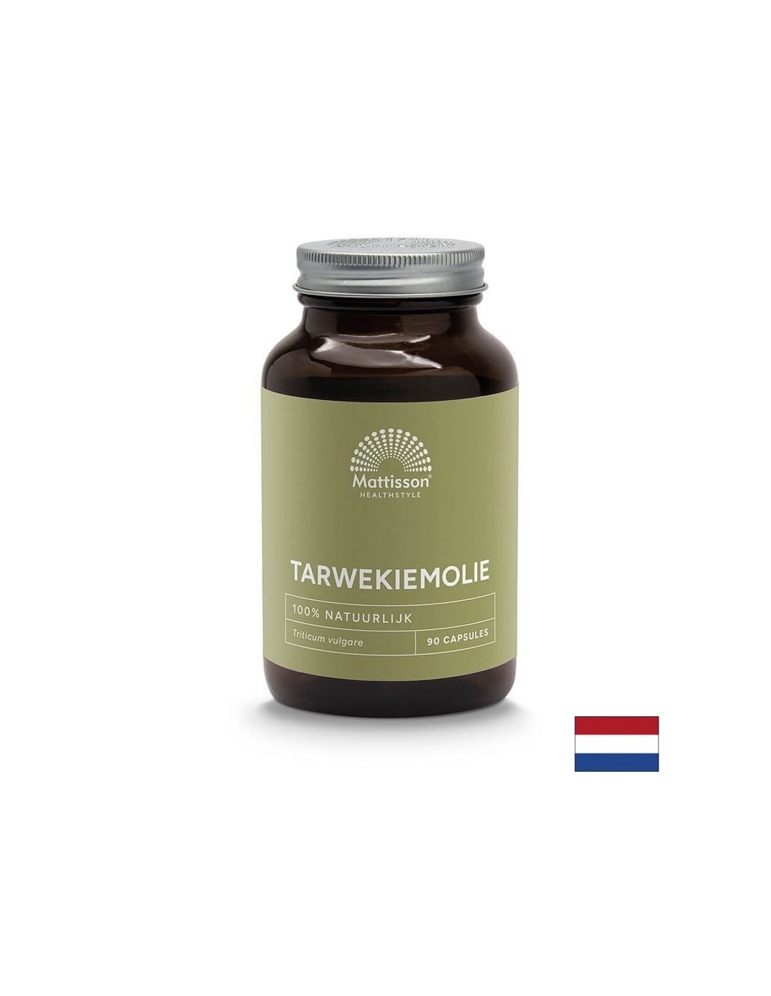 Имунна и мозъчна функция - Масло от пшеничен зародиш, 1000 mg х 90 капсули Mattisson Healthstyle