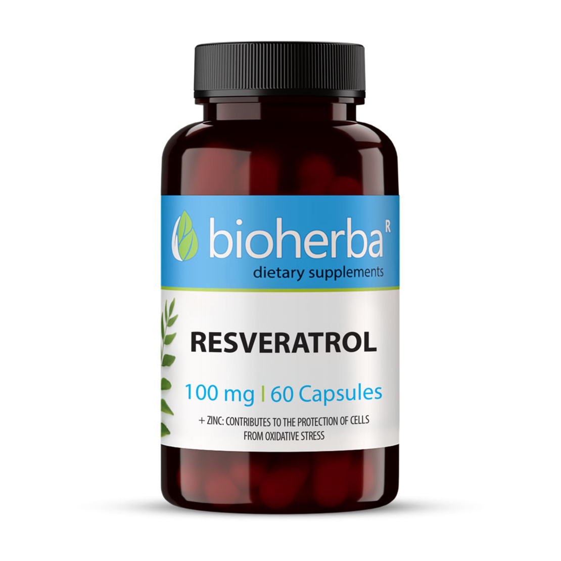 РЕСВЕРАТРОЛ (Resveratrol) 100 мг – 100 капсули | Мощен антиоксидант за защита на клетките