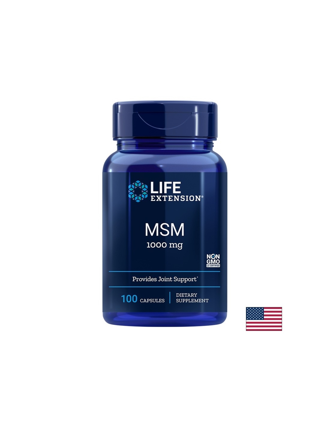 MSM / МСМ (МетилСулфонилМетан) 1000 mg х 100 капсули