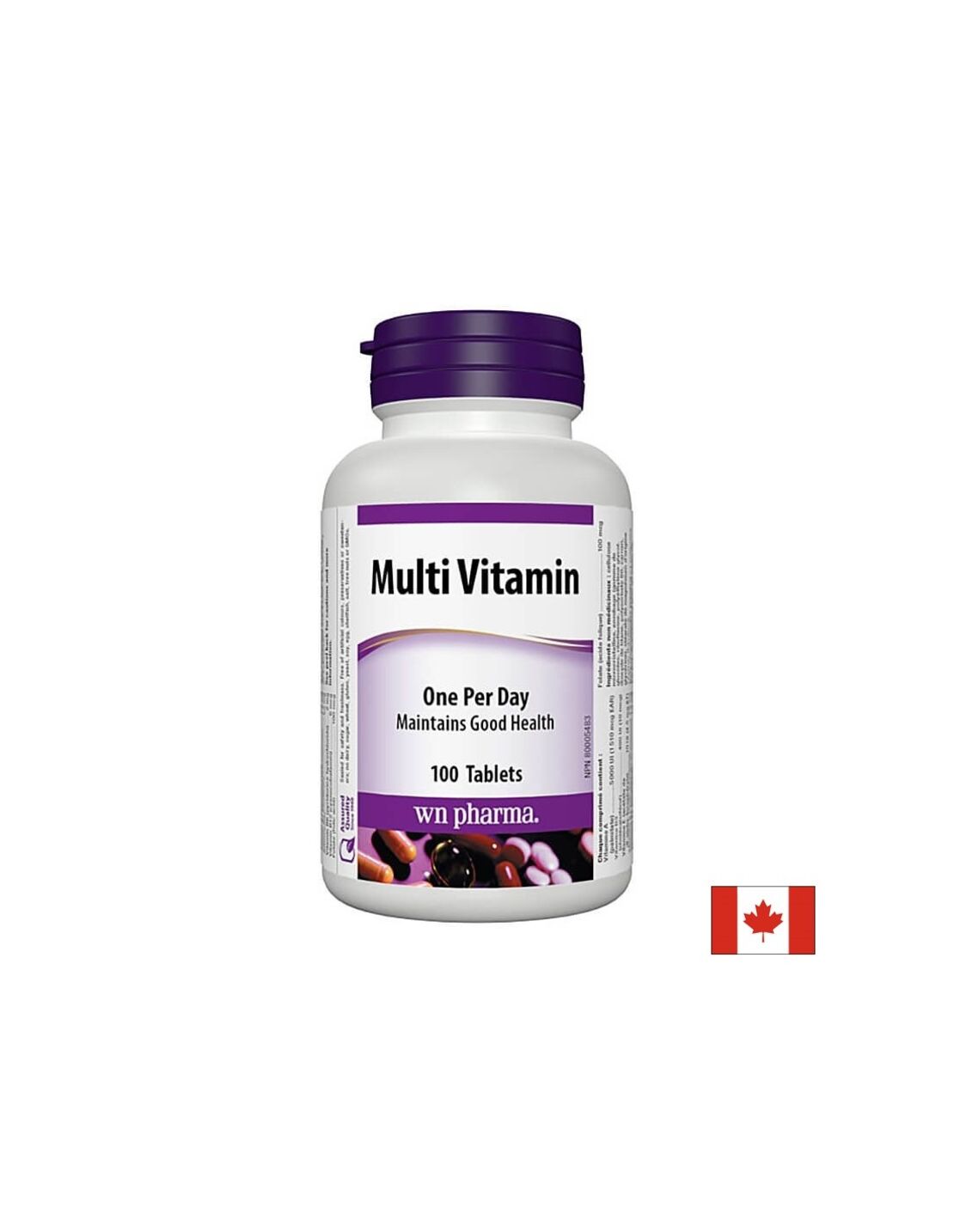 Multi Vitamin – Мултивитамини, 100 таблетки Webber Naturals