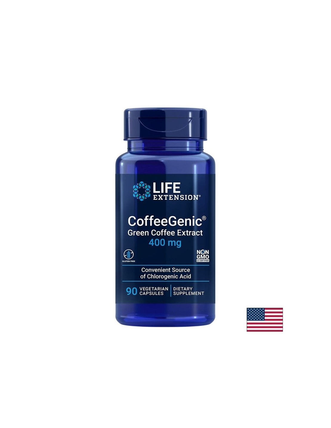 Green Coffee Extract CoffeeGenic®/ Зелено кафе 400 mg х 90 капсули