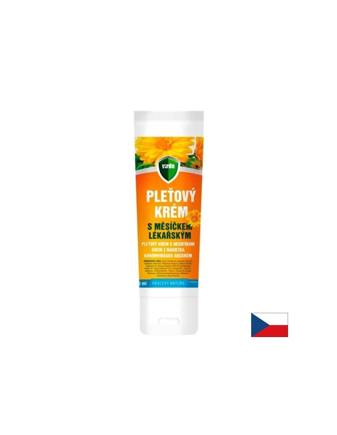 Крем за лице с невен Успокояване и възстановяване на кожата 100 ml
