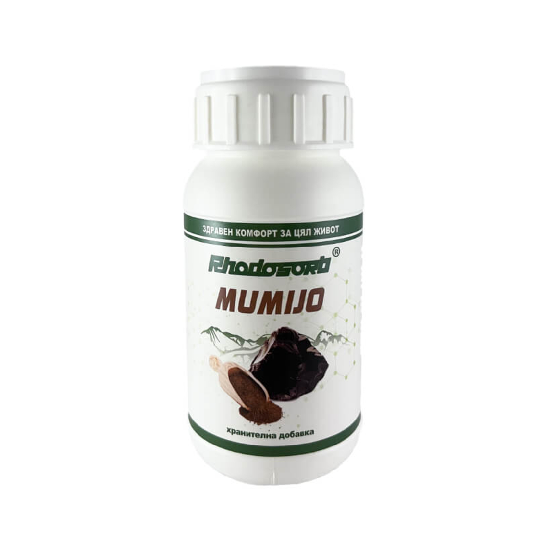 НБС минерал с Мумио на капсули – Rhodosorb Mumijo