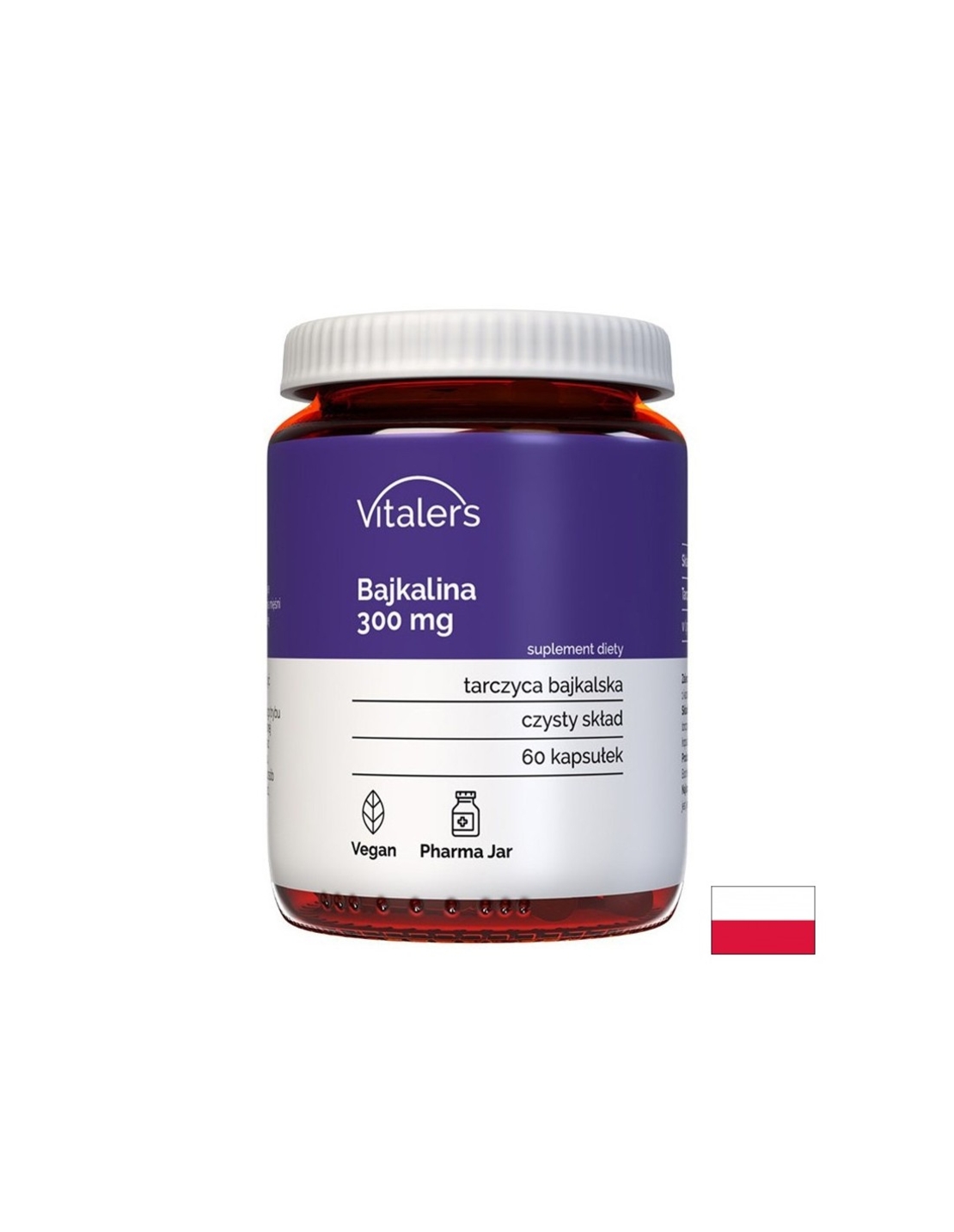 Имунитет и здраво сърце - Шлемник Байкалски, 300 mg x 60 капсули