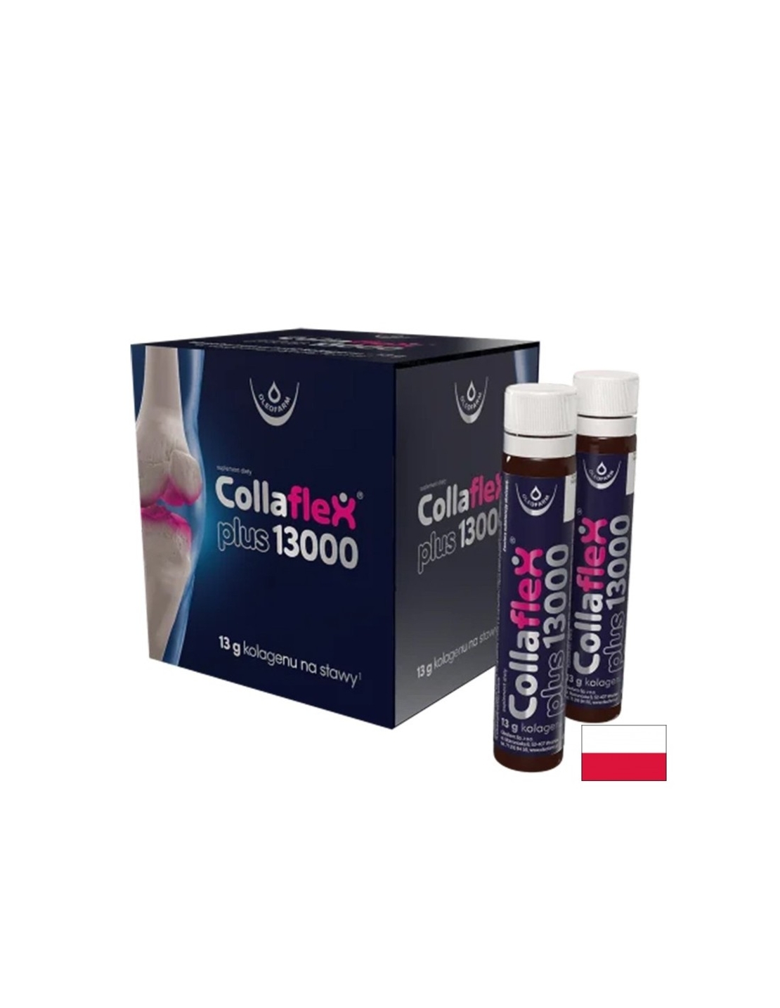 Колаген 13000 mg + Витамин C 80 mg и Цинк Стави и кожа 20 флакона x 25 ml