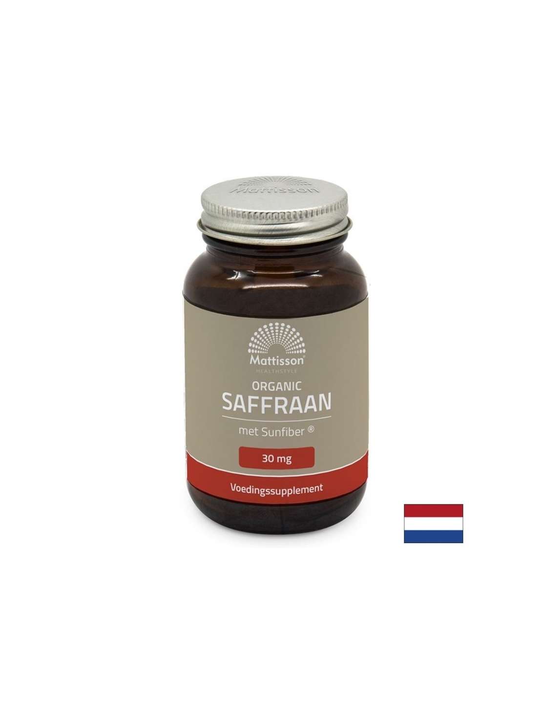 Мозъчна функция - Шафран Organic - Sunfiber, 30 mg x 60 капсули Mattisson Healthstyle