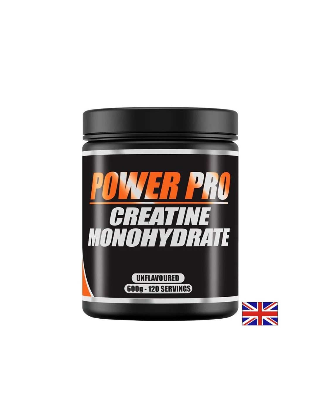 Креатин монохидрат Power Pro Сила и мускулен растеж 5000 mg, 600 g прах, 120 дози
