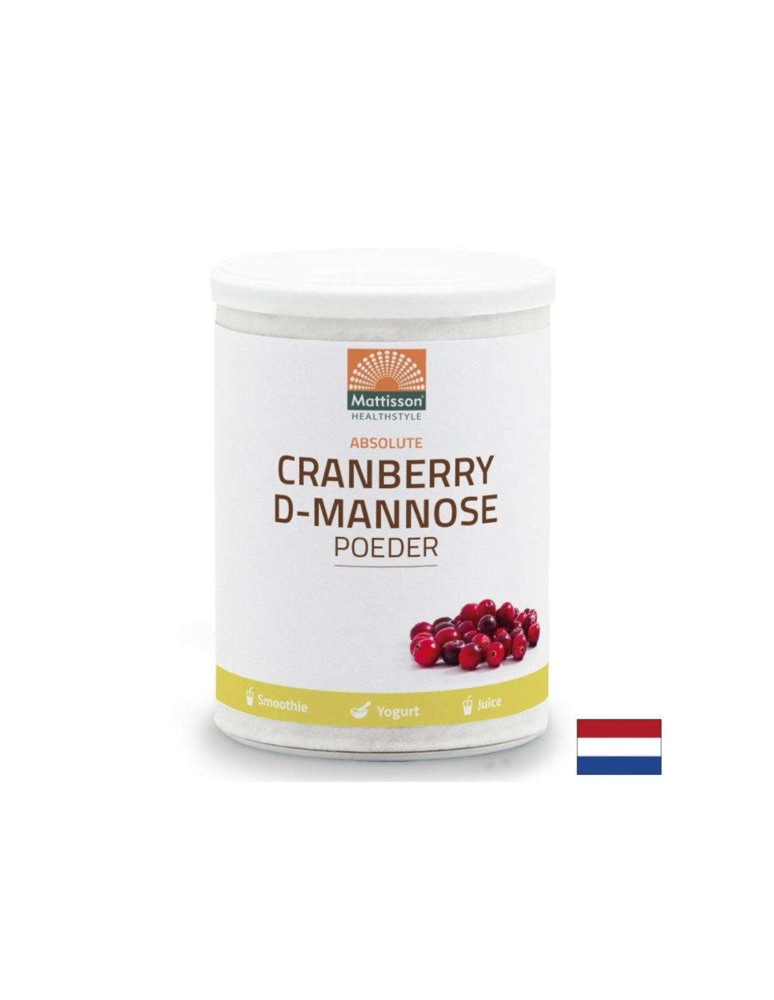 Уринарен тракт - Червена Боровинка + D-Маноза, 100 g прах Mattisson Healthstyle