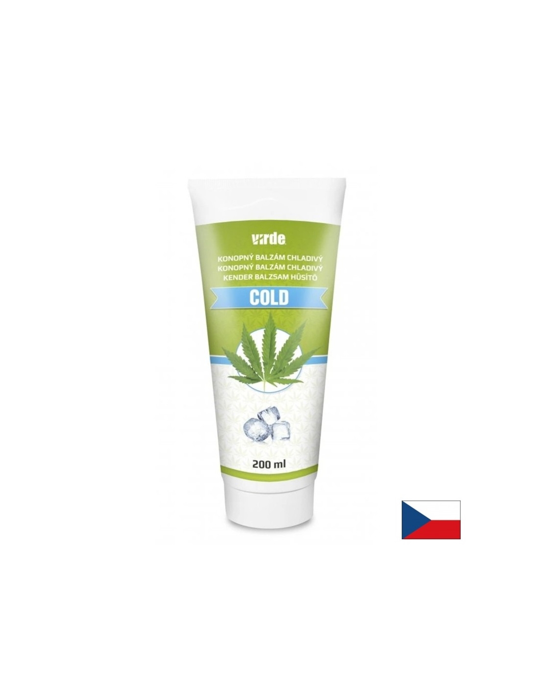 Охлаждащ балсам с конопено масло При уморени и тежки крака 200 ml