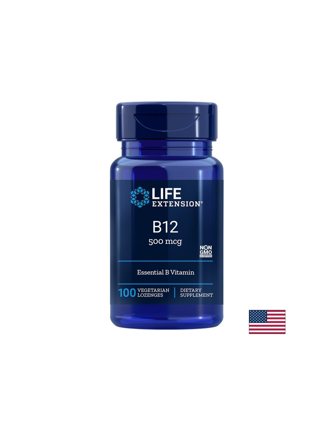 Vitamin B12/ Витамин В12 500 mcg x 100 таблетки за смучене