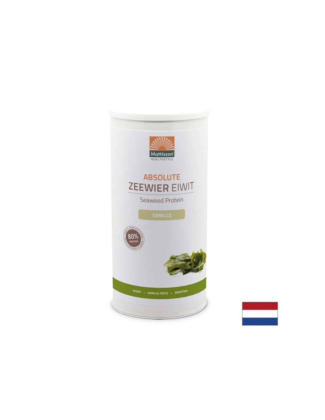 Протеин от водорасли - с вкус на ванилия, 500 g прах Mattisson Healthstyle