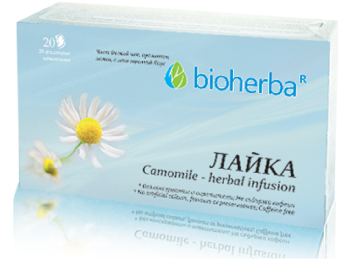 Лайка, 20 филтърни пакетчета, 30 гр, Биохерба