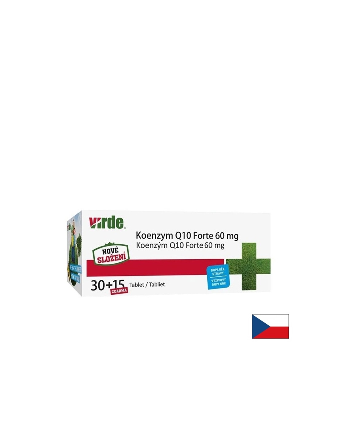 Коензим Q10 – Клетъчна енергия и сърдечно здраве, 60 mg, 30+15 таблетки