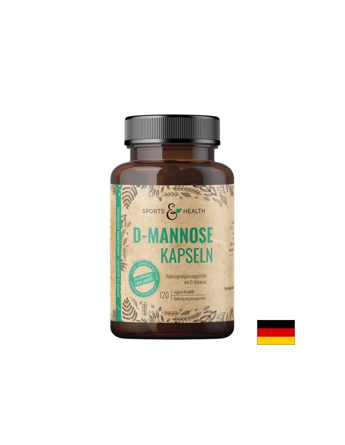 Уринарно здраве - D-Маноза, 750 mg х 120 капсули