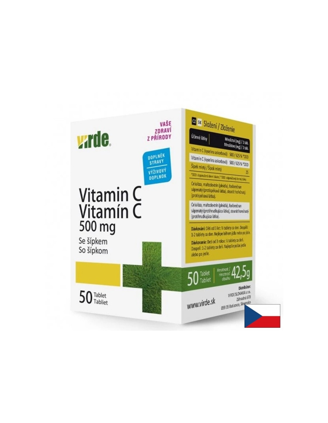 Витамин C 1000 mg + шипка За силен имунитет и антиоксидантна защита 50 таблетки