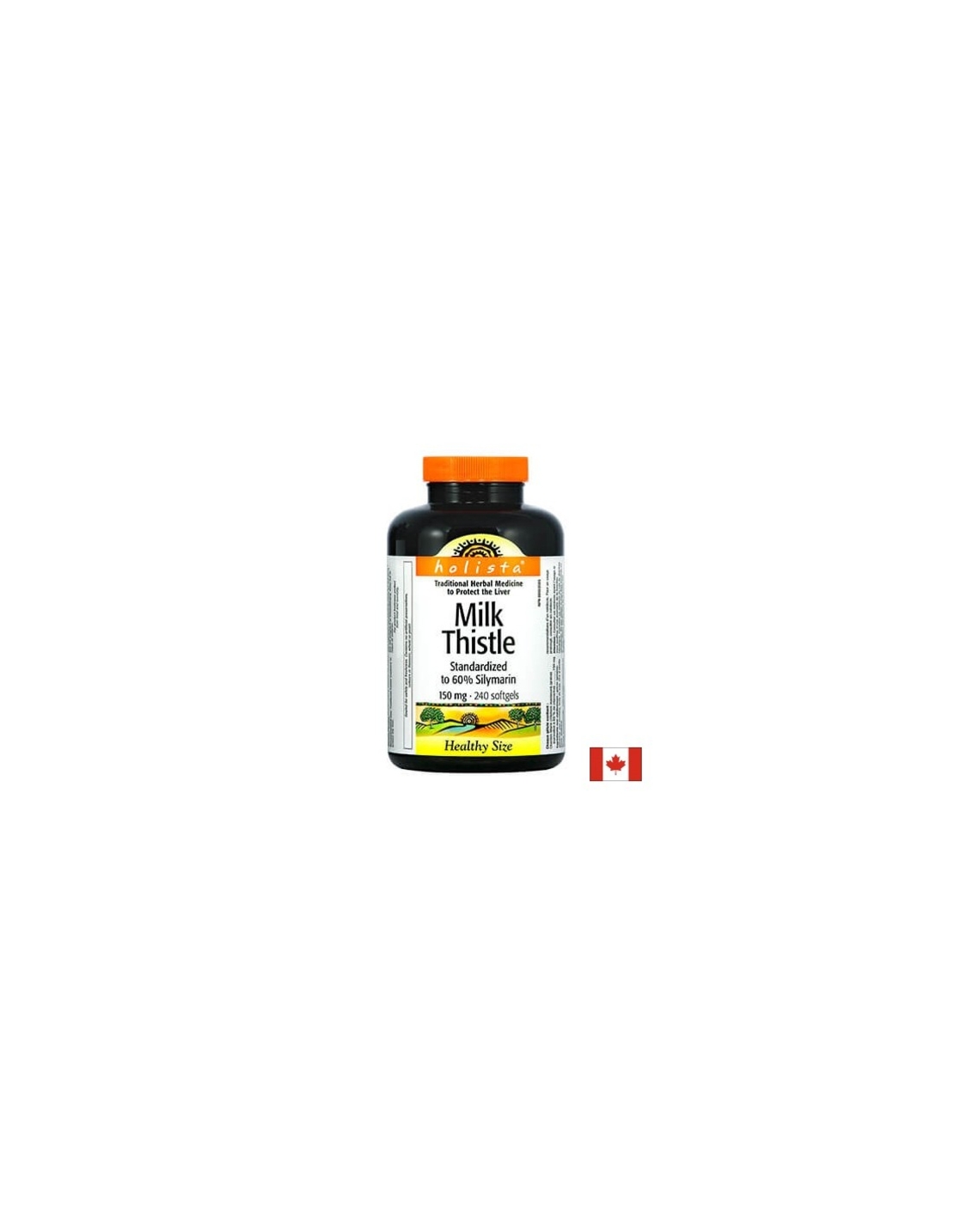 Milk Thistle / Бял трън Holista®150 mg, 240 софтгел капсули Natural Factors