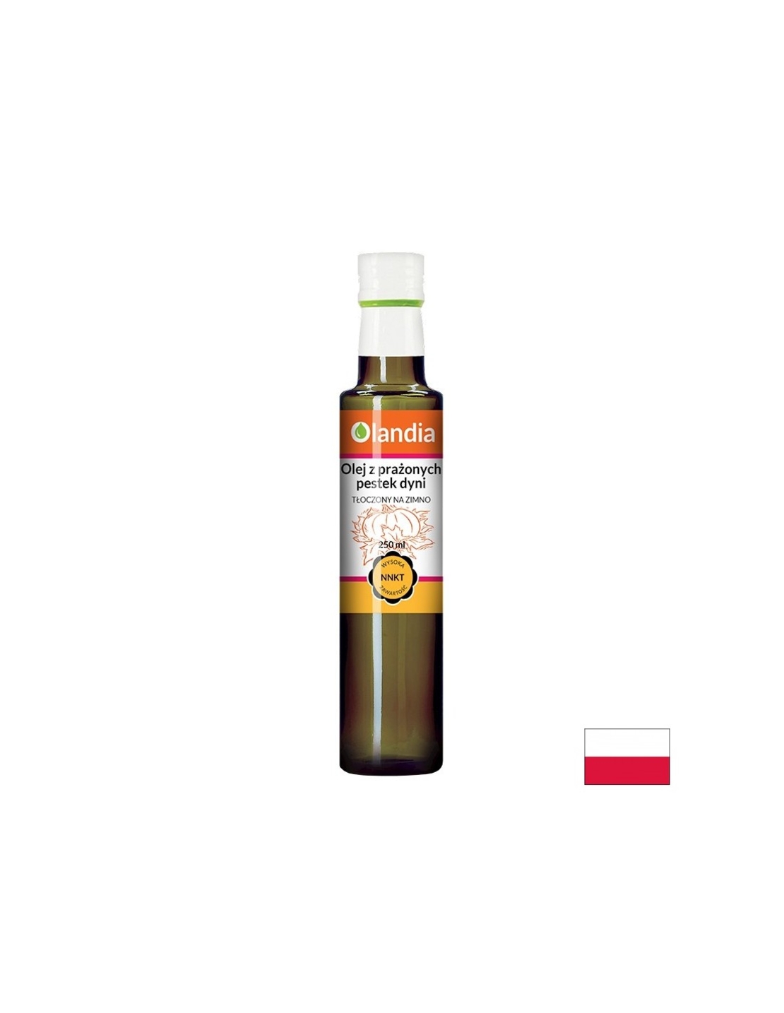 Масло от печени тиквени семки (студено пресовано), 250 ml