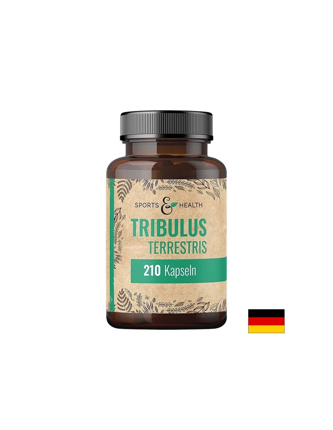 Трибулус Терестрис – При нисък тестостерон и намалено либидо, 530 mg, 210 капсули