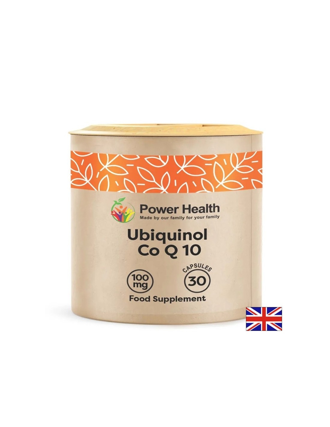 Коензим Q10 (убиквинол) – За клетъчна енергия и сърдечна функция, 100 mg, 30 капсули