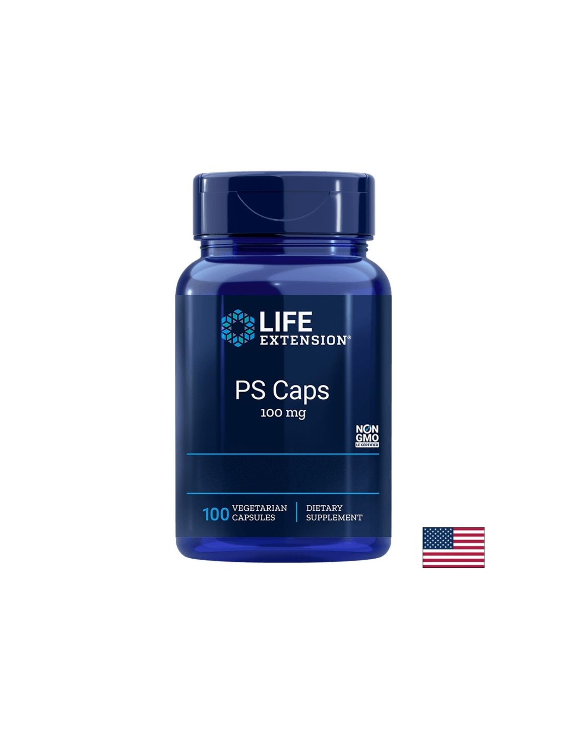 PS Caps / Фосфатидилсерин 100 mg x 100 капсули