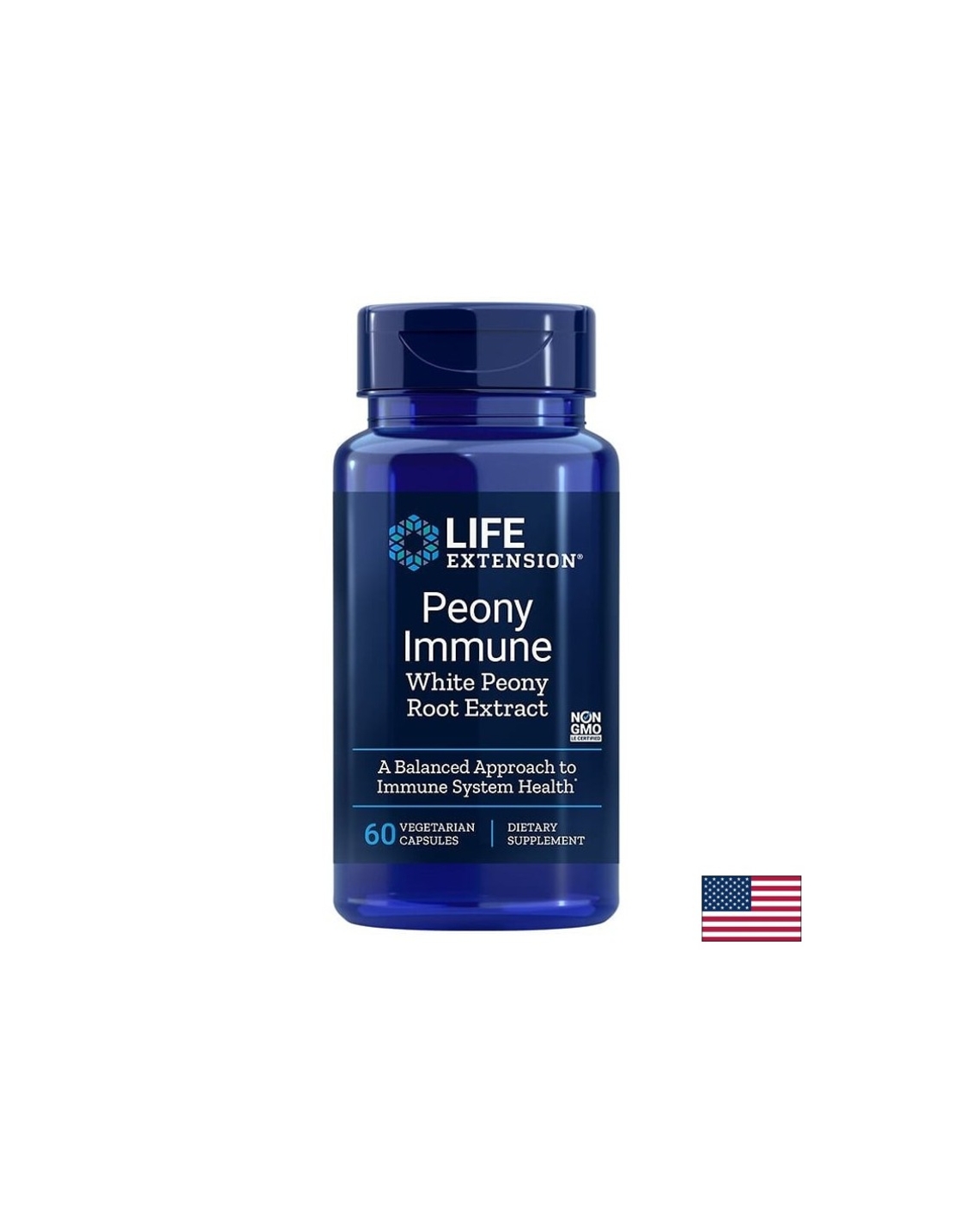 Peony Immune White Peony Root Extract / Бял Божур (корен) 600 mg х 60 капсули