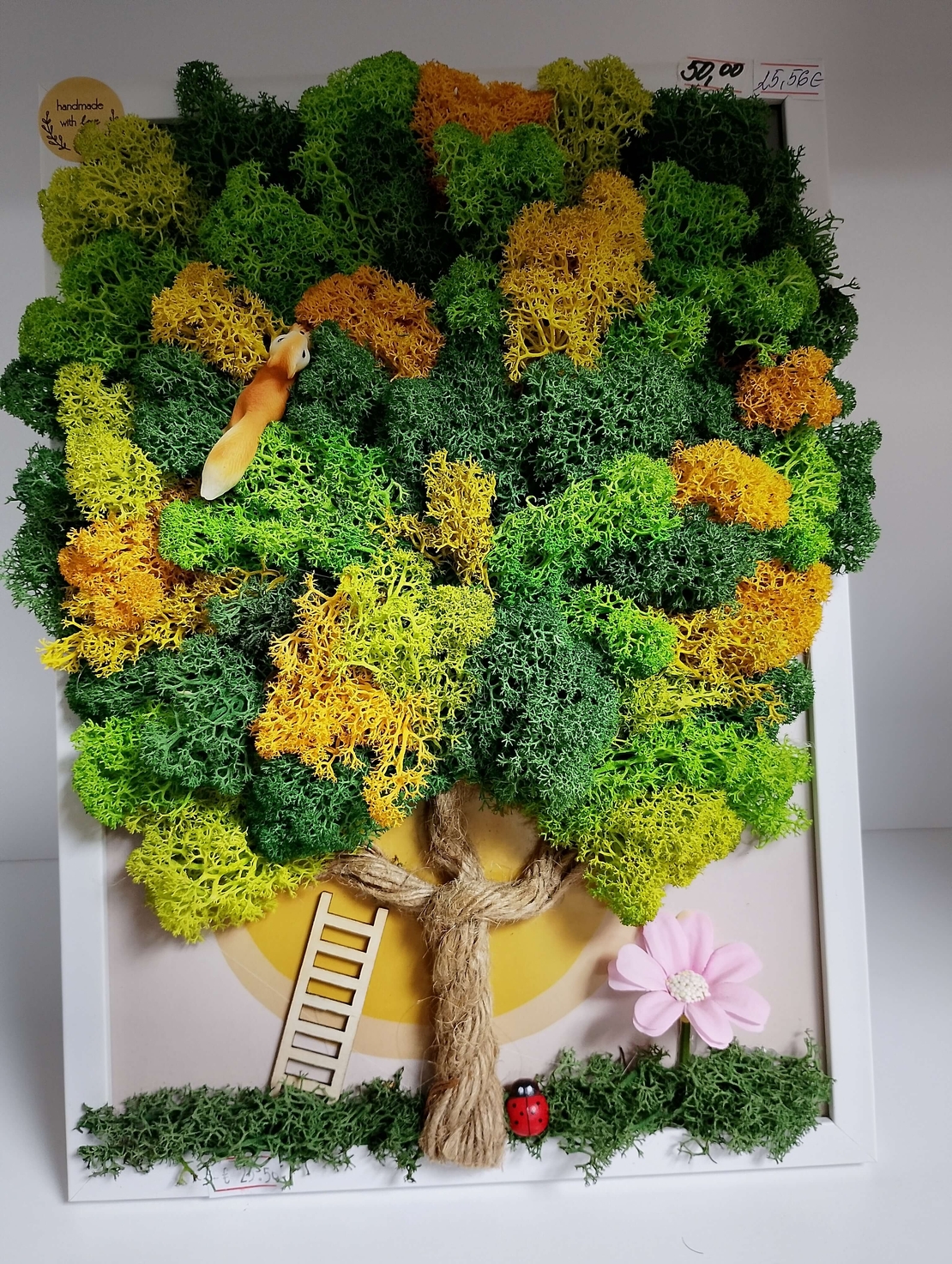 Декорация от Исландски мъх 25х40 см