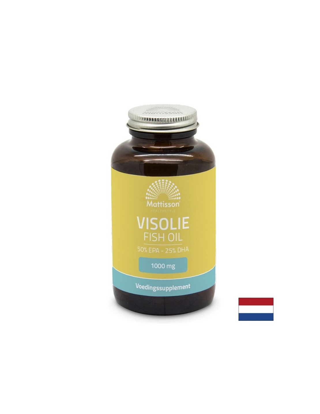 Рибено масло 1000 mg - EPA 455 mg/ DHA 230 mg, 60 капсули Mattisson Healthstyle