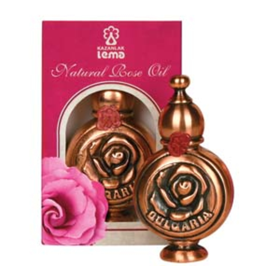 Натурално розово масло (Otto) 0.5 ml – 100% чисто българско етерично масло от Rosa Damascena