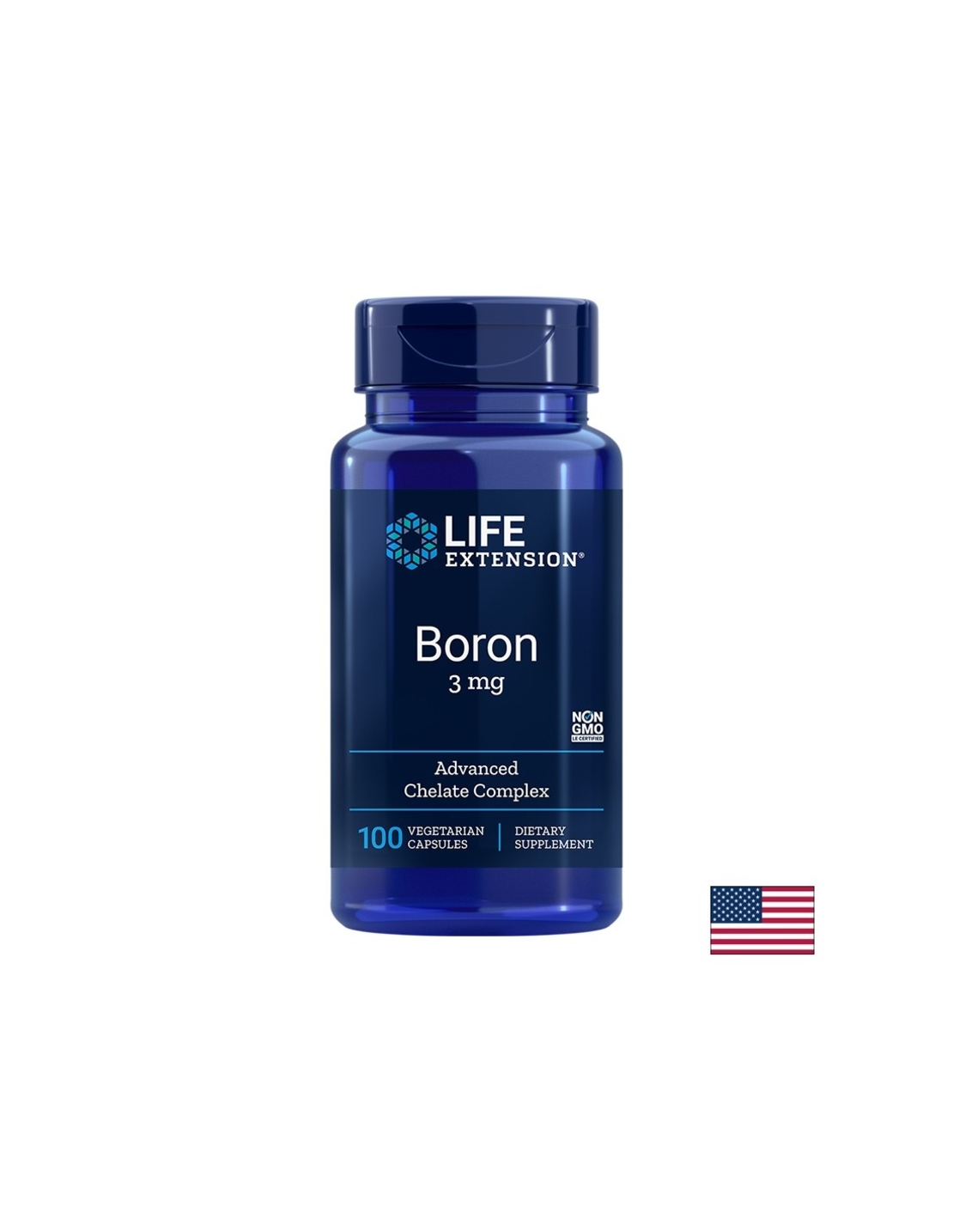 Boron/ Бор 3 mg х 100 капсули