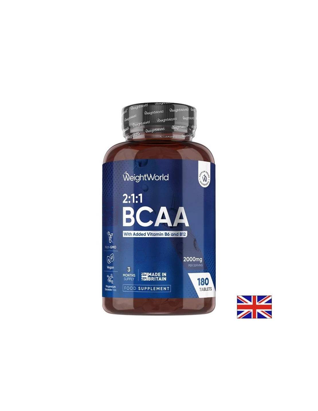 BCAA Мускулно възстановяване и издръжливост 180 таблетки