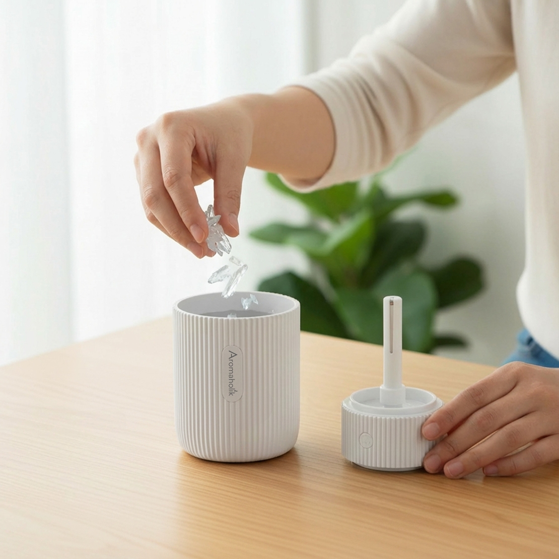 Ментол на кристали за лесно дишане