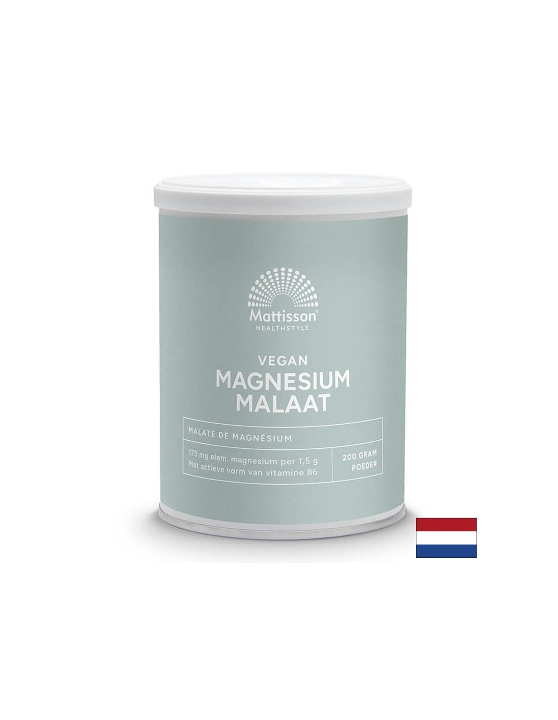 В помощ на сърцето и мускулите - Магнезий (малат), 200 g прах Mattisson Healthstyle