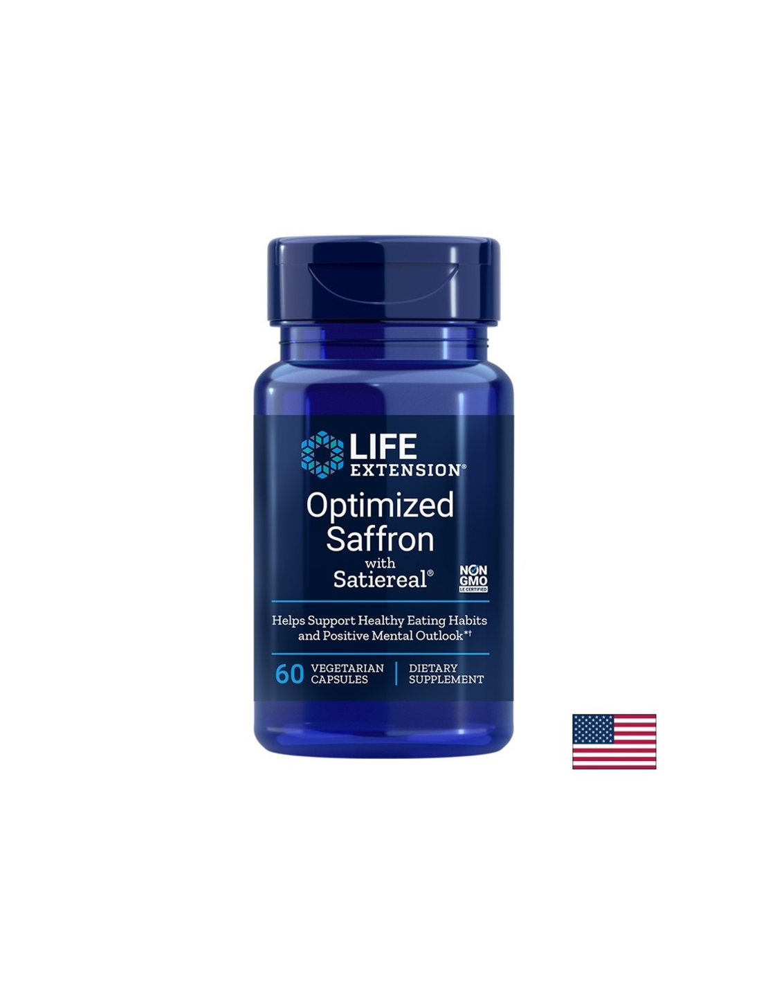 Optimized Saffron with Satiereal®/ Шафран х 60 капсули