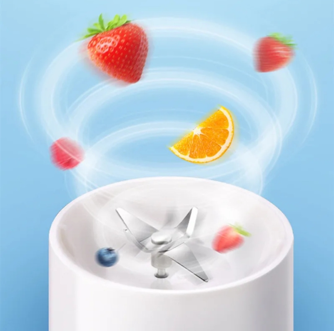 ПРЕНОСИМ МИНИ-ШЕЙКЪР FRESH JUICE BLENDER