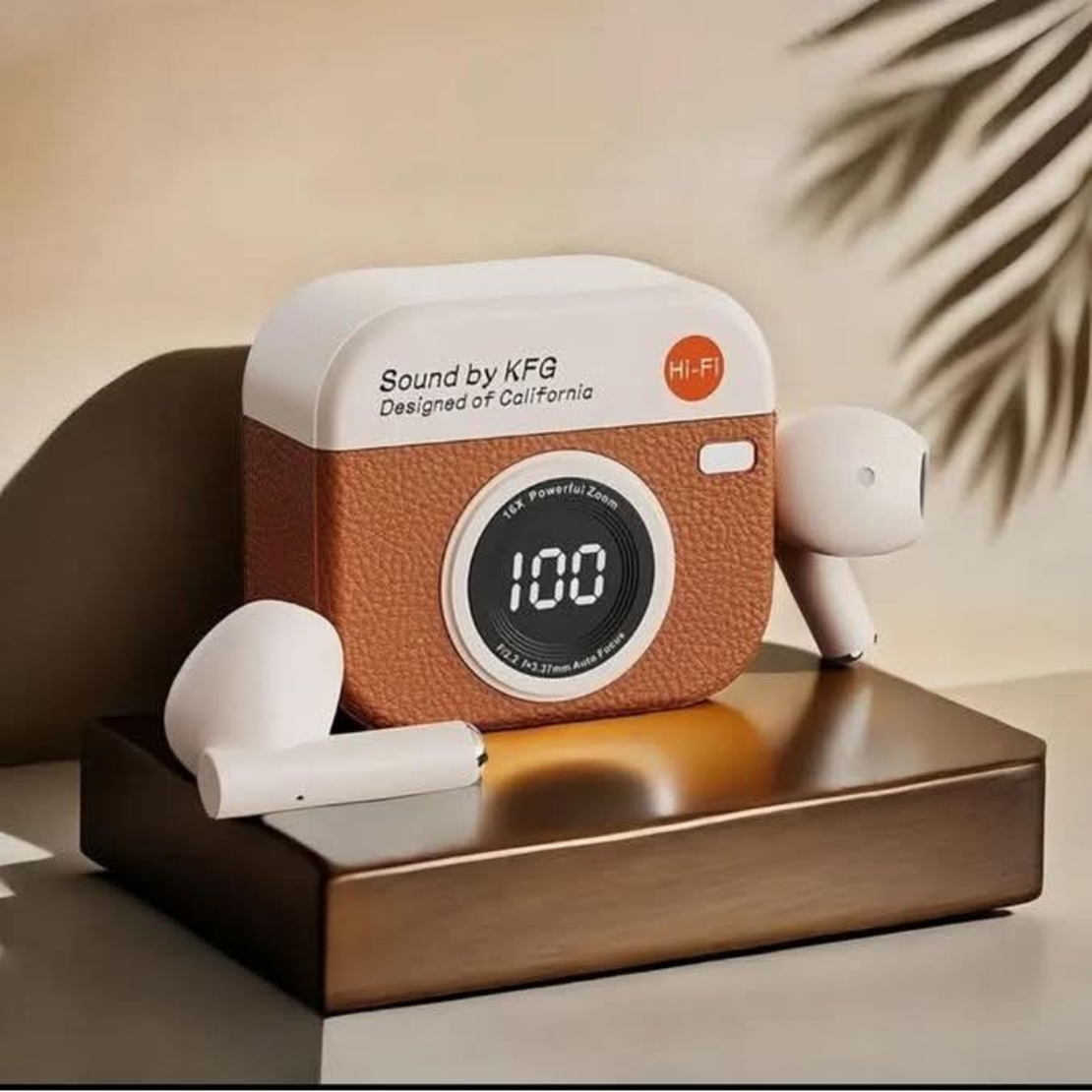 Дизайнеpcku Bluetooth слушалкu с винтидж кейс фотoanapam с дисплей NOSTALGIA