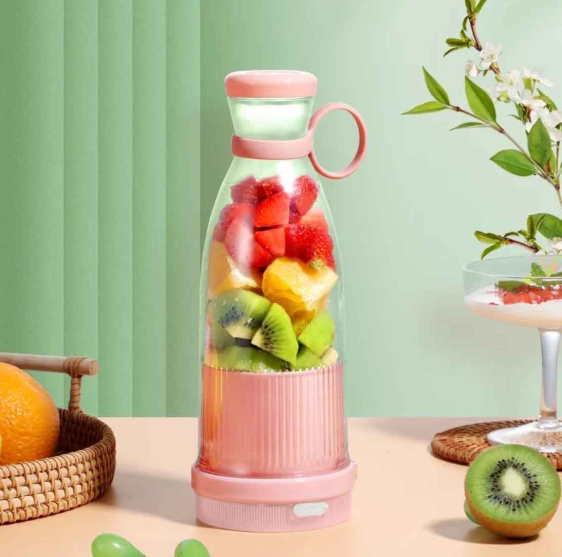 ПРЕНОСИМ МИНИ-ШЕЙКЪР FRESH JUICE BLENDER