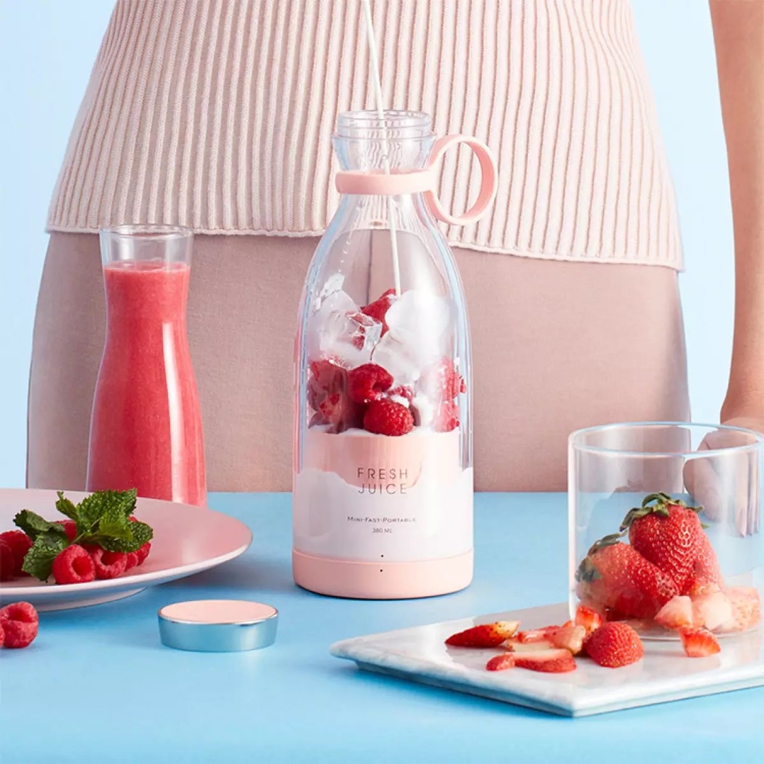 ПРЕНОСИМ МИНИ-ШЕЙКЪР FRESH JUICE BLENDER