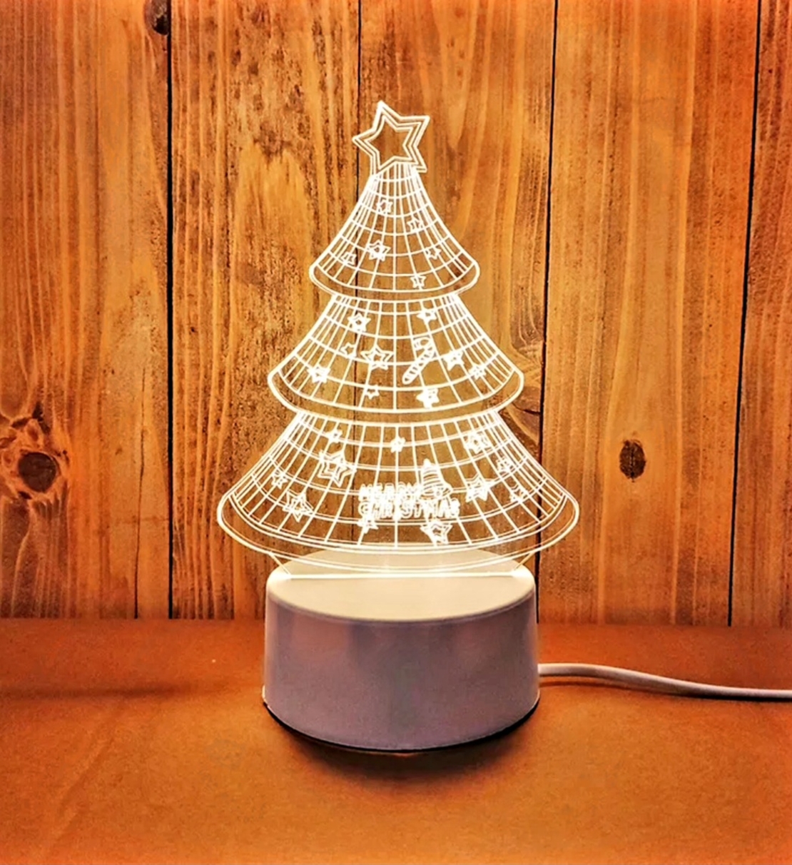 Уникални 3D LED нощни лампи