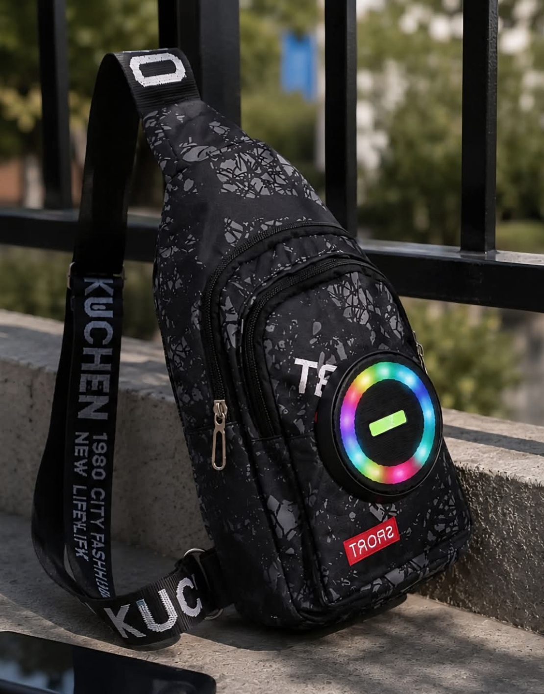 Чанта за гърди Electro Pro с Bluetooth високоговорител HIFI звук