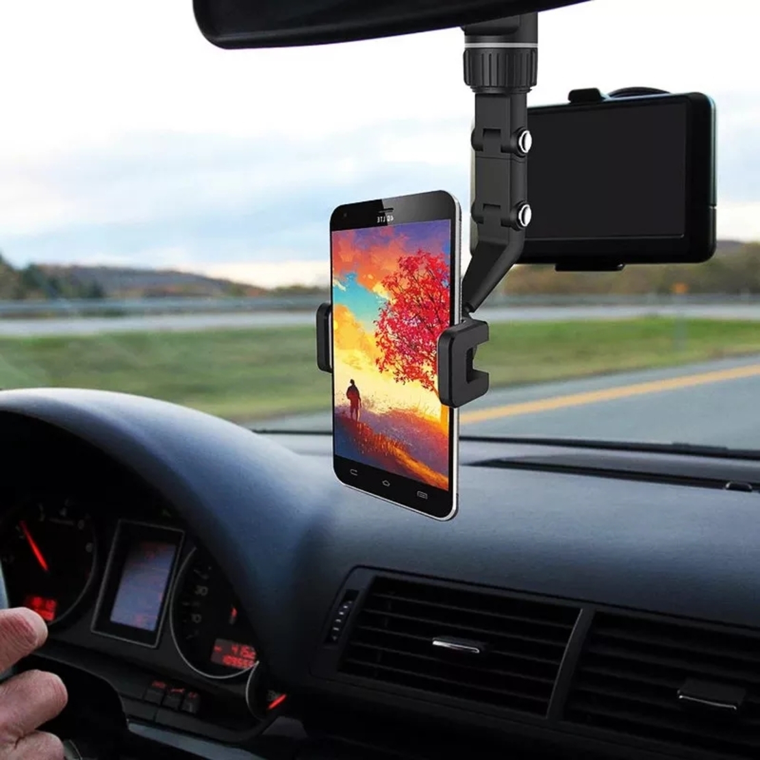 Стойка за кола за телефон, таблет, GPS