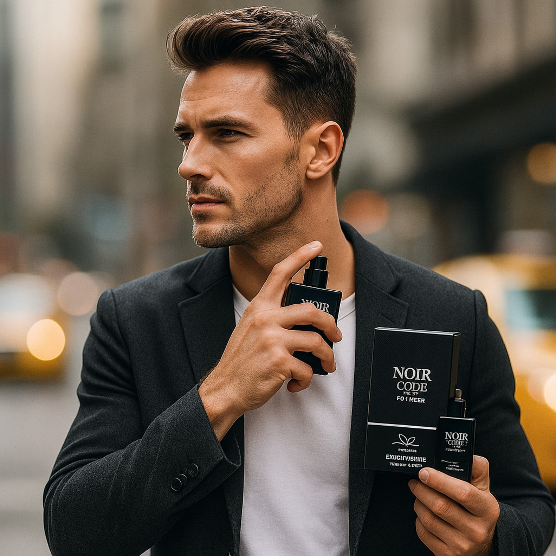 Noir Code for Men – Дълготраен мъжествен аромат!