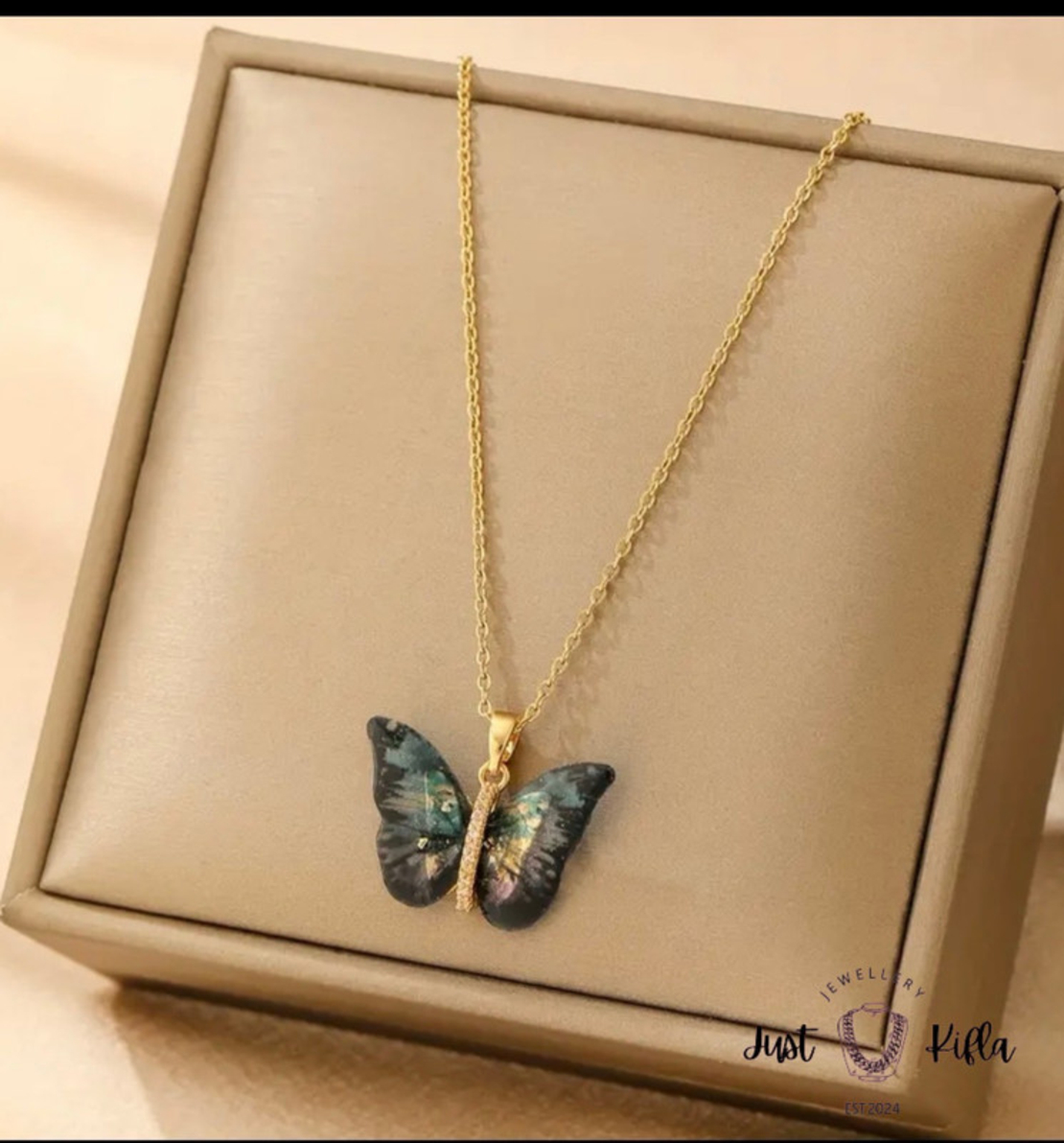 Колие Black Butterfly